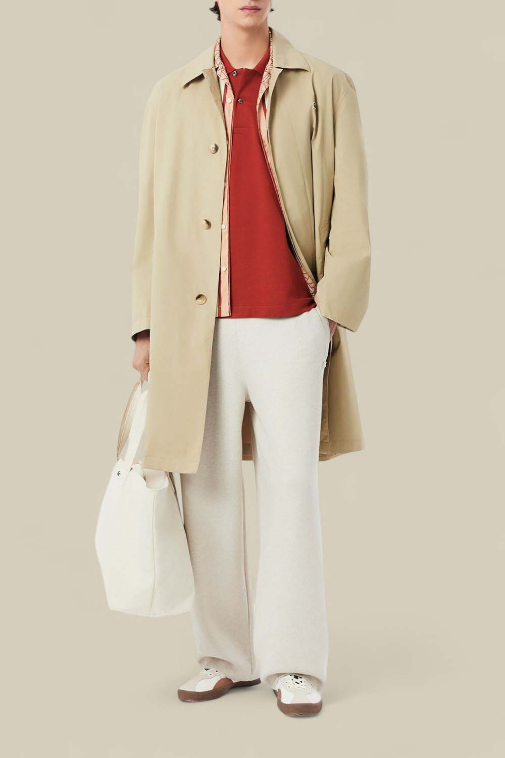 תמונת כל הלוק של חולצת פולו L.12.12 סלים פיט